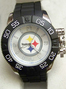 Pittsburgh Steelers Watch Mens Game Time Beast Watch NFL-BEA-PIT