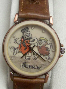 Flintstones Watch Fred and Barney Fossil Collectible Set