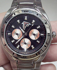 Atlanta Falcons Fossil Multifunction Watch Mens NFL1075 Wristwatch