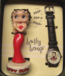 Betty Boop Fossil Watch Womens Vintage Set Li-1351 Wristwatch