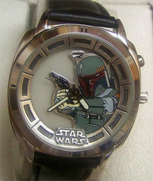Star Wars Boba Fett Fossil Watch Silver Version Limited Edition