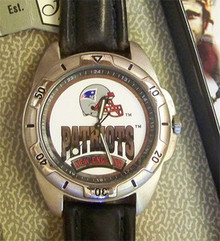New England Patriots Fossil Mens Vintage Watch 1995 Wristwatch