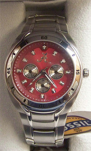 alabama men's fossil watch