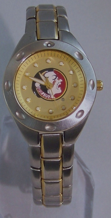 FSU Florida State Seminoles Fossil Watch Ladies Three Hand SS PR-5113