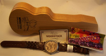 Woodstock Watch Music Festival Collectors wristwatch in Guitar Case