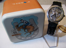 Fossil Rodeo Watch Cowboy Bucking bronco Vintage Wristwatch