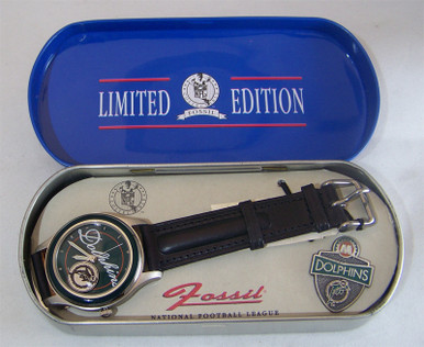 Miami Dolphins Fossil Watch Vintage 