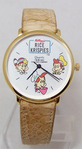 Kelloggs Rice Krispies Watch Snap Crackle Pop Novelty Wristwatch