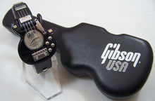 Gibson Guitar Watch Gibson Les Paul Custom Black Wristwatch