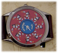 Mickey Mouse Watch Rare Scatter Ball Puzzle Novelty Disney Wristwatch