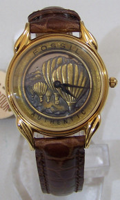 Fossil Hot Air Balloons Watch LE-9440 Collectible Vintage Wristwatch