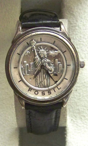 Fossil Statue of Liberty Watch Limited Edition Vintage Collectors Set