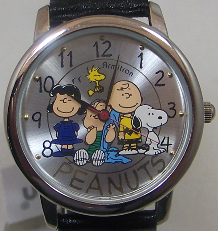 armitron peanuts watch