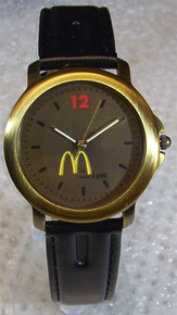 Fossil McDonalds Watch Mens McDonalds Value of Gold Wristwatch