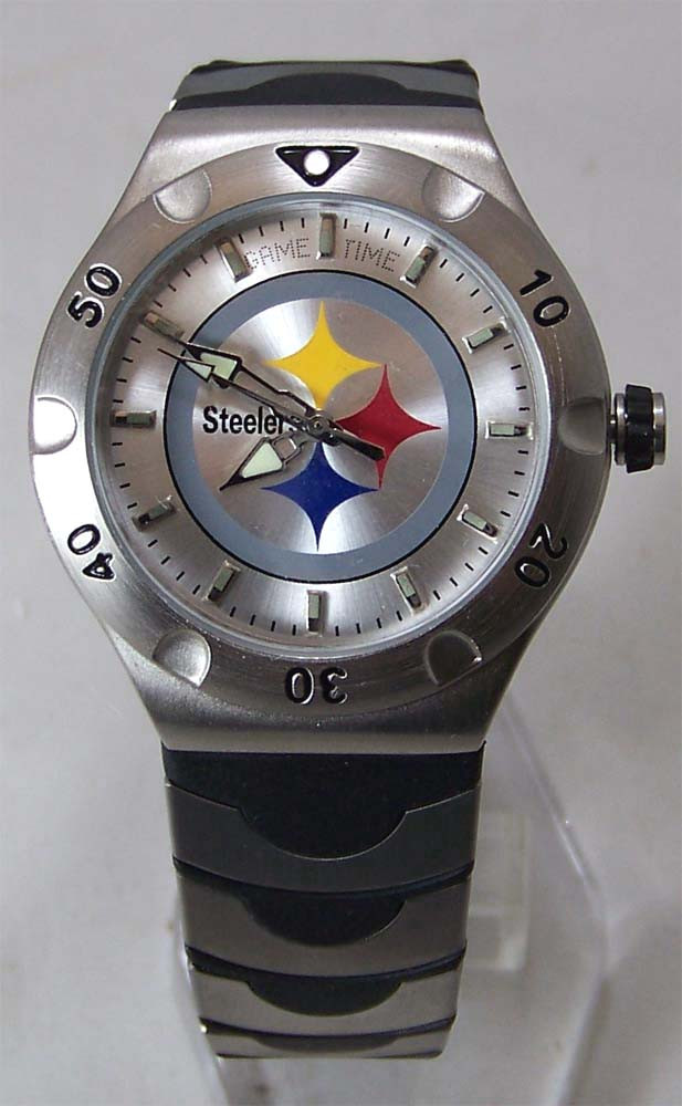 Pittsburgh Steelers Watch Avon Release 2005 Wristwatch Mens