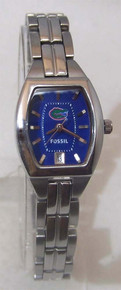 Florida Gators Watch Fossil Ladies Three Hand Date Wristwatch Li3012