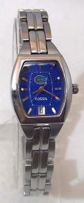 Florida Gators Watch Fossil Ladies Three Hand Date Wristwatch Li3012
