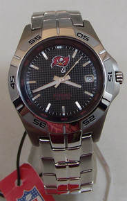 Tampa Bay Buccaneers Fossil Watch Bucs Mens 3 Hand Date Wristwatch