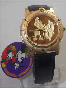 Steamboat Willie Watch 1993 Disney Convention Mickey Mouse Wristwatch