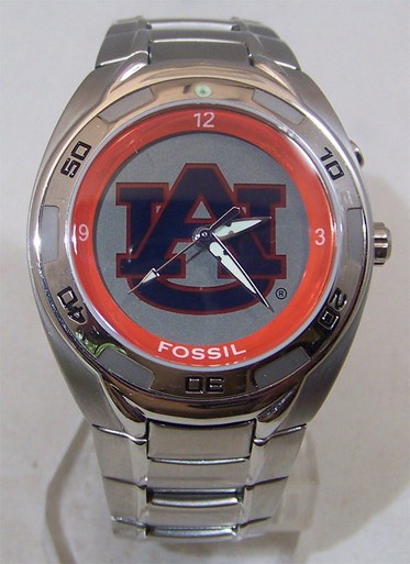 Auburn Tigers Fossil Watch Mens Kaleido 