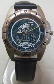 Philadelphia Eagles Fossil Watch Mens Vintage 1996 Wristwatch