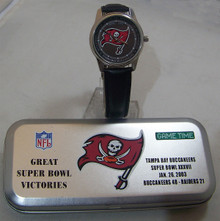 Tampa Bay Buccaneers Super Bowl 37 Watch Commemorative Wristwatch New