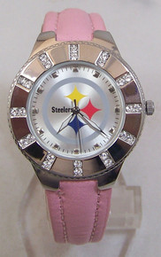 Pittsburgh Steelers Womens Watch Avon Release 2008 Wristwatch Ladies