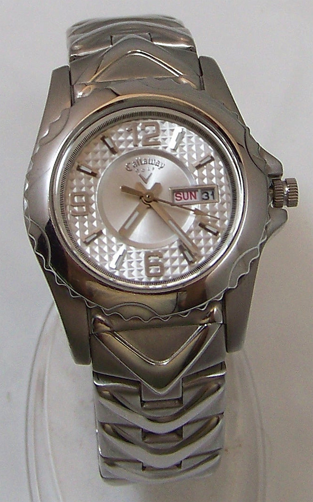Women's Silver/Gold Louisville Cardinals Two-Tone Wristwatch