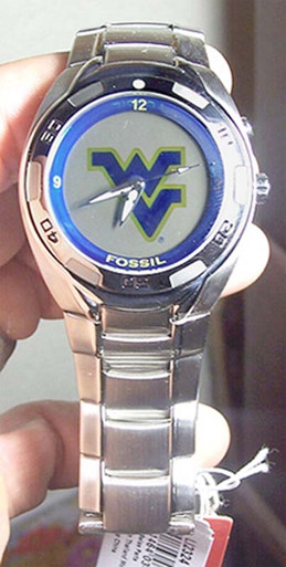 West Virginia Mountaineers Fossil Watch 