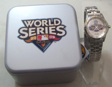 NY New York Yankees Fossil Watch 2009 World Series Champions Mens New