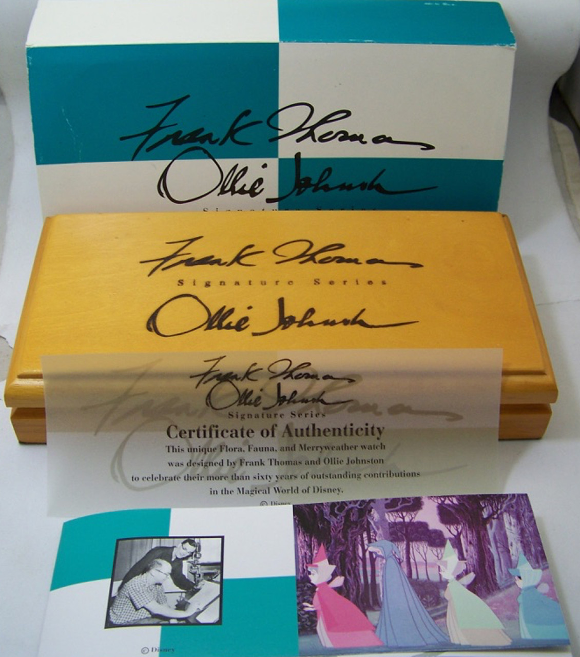 Frank Thomas & Ollie Johnston Disney Watch - Sleeping Beauty fairies Disney Sleeping Beauty Limited Edition Cel, Dance in the  main image 4