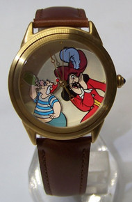 Captain Hook Watch Peter Pan Walt Disney Signature Series Wristwatch