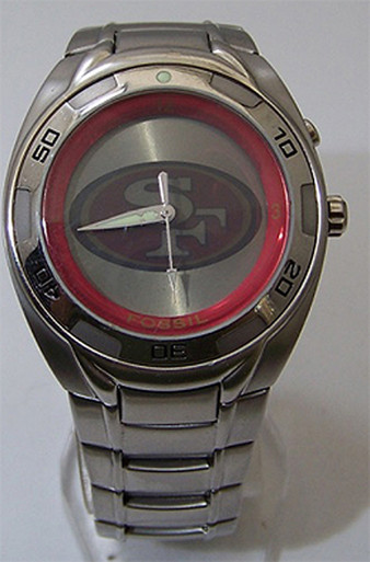 San Francisco 49ers Fossil Watch Mens 