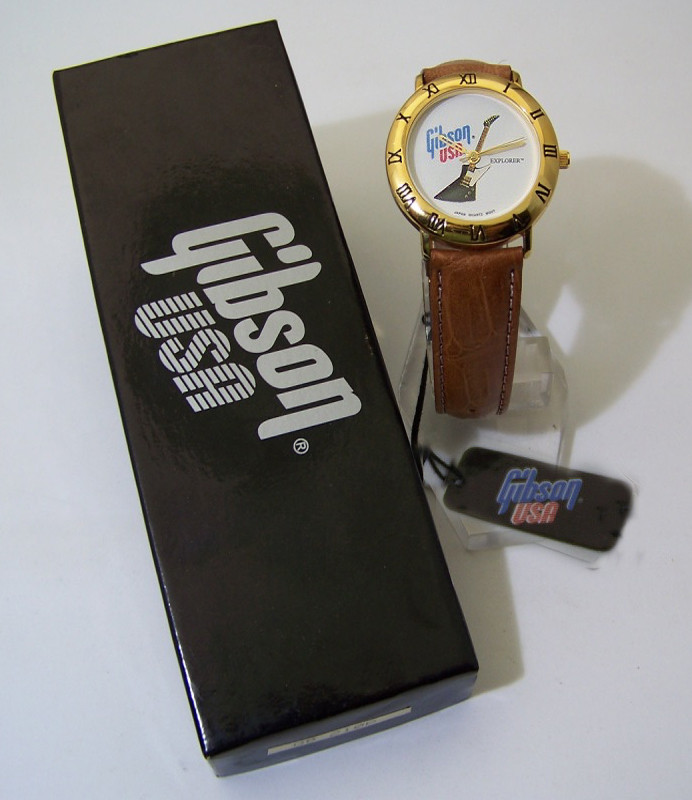 Gibson Explorer Guitar Watch Gibson USA 1996 Collectors