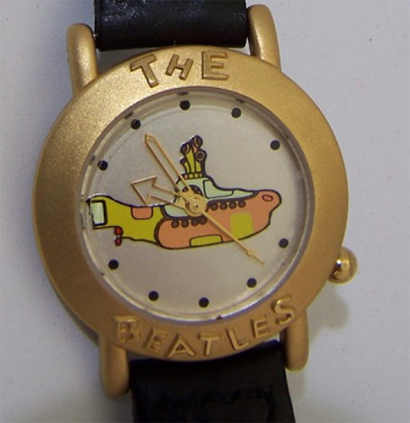 ビートルズ　Beatles パタパタ時計　イエローサブマリン70sサイケFAB4 ビートルズ Beatles パタパタ時計 イエローサブマリン70sサイケFAB4