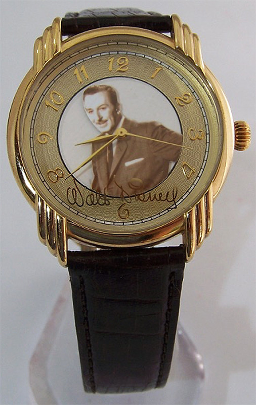 Walt Disney Watch Mens Collectors Signature Series Timepiece LmEd 1000