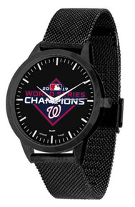 Washington Nationals Watch 2019 World Series Statement Mesh Wristwatch