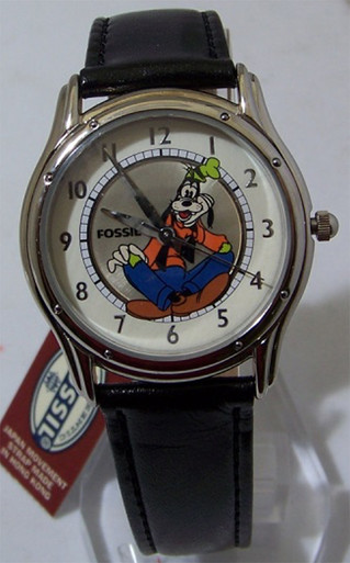 ディズニー　FOSSIL GOOFY 1000個限定 Watch Fossil Goofy Disney Watches & Timepieces (1968-Now) for sale