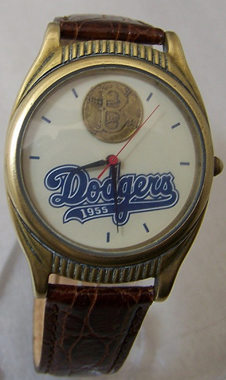 Brooklyn Dodgers Fossil watch Vintage 1955 World Series