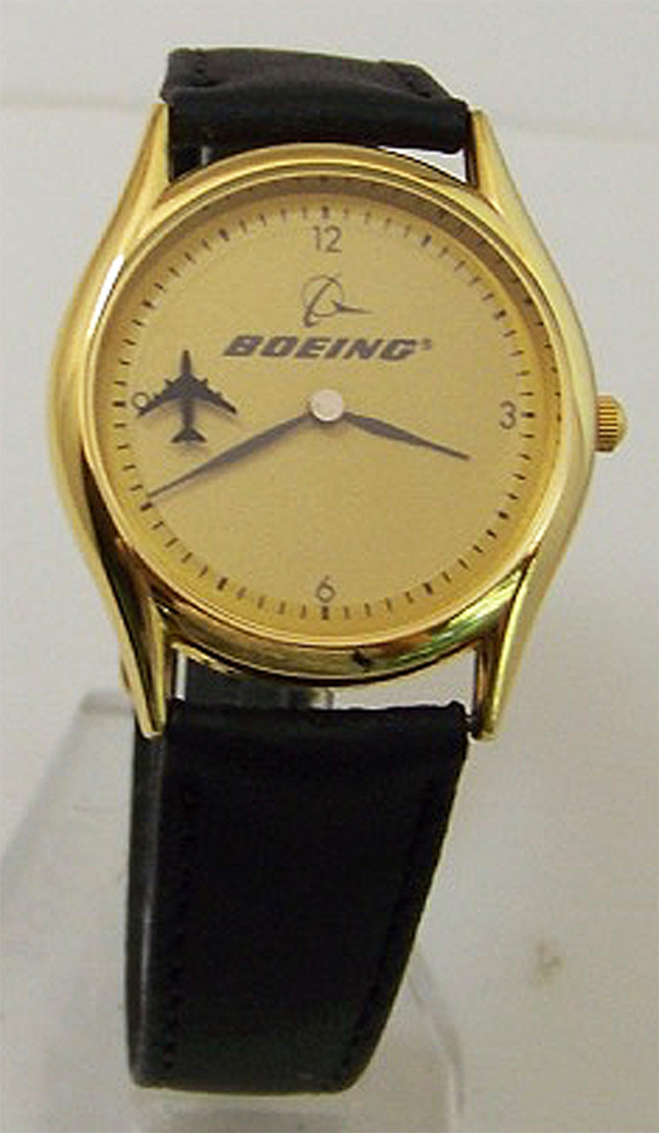 Boeing Airplane Watch Vintage Pilots Rotating Jet Plane  display picture 1