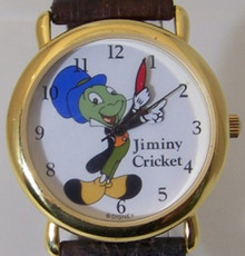 Jiminy Cricket Pedre Watch Disney Vintage Limited Edition Wristwatch 