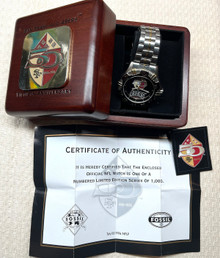 San Francisco 49ers 50th Anniversary Vintage Fossil watch Set with Cert. of Authenticity