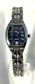 New England Patriots Fossil watch Ladies Stainless Steel Patriots Wristwatch