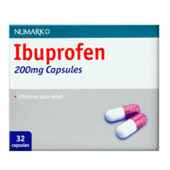 Numark Ibuprofen 200mg Capsules - 32