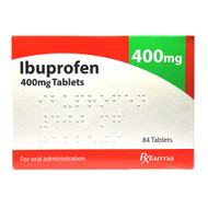 Rxfarma 400mg Ibuprofen Tablets - 84