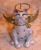 Whimsiclay "Baby" Angel Cat Kitten Jeweled Enamel Jewelry Trinket Box