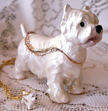west highland terrier necklace