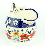 Mouse Piggy Bank Love in Bloom