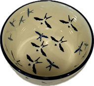 Polish Pottery Many Birds Bowl