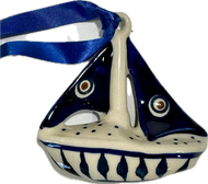Sailboat Ornament Peacock